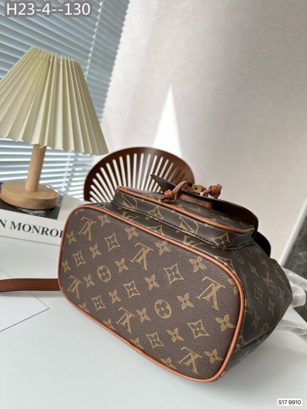 LOUIS VUITTON BAMBOO IN BROWN BACKPACK 27CM - Image 6