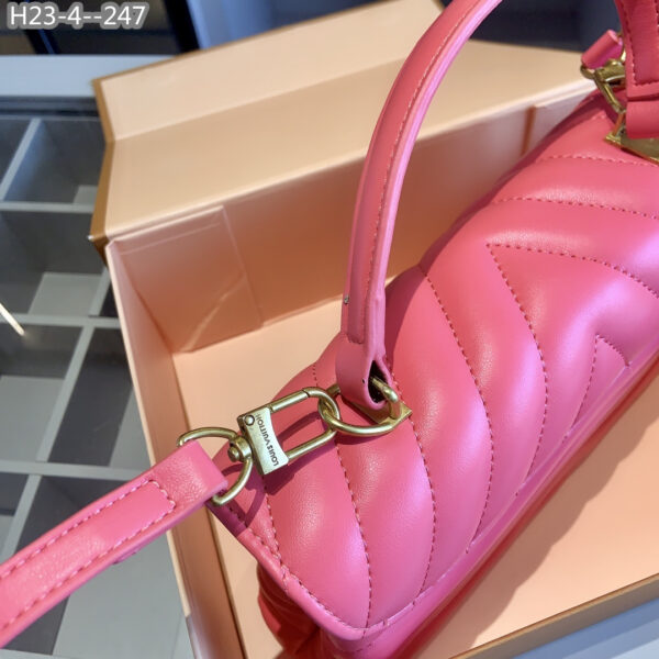 LOUIS VUITTON HOLD ME BAG DARK PINK 27CM M21720 - Image 6