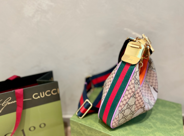 GUCCI ATTACHE SHOULDER BAG BEIGE 22CM 702823UAAAT - Image 4