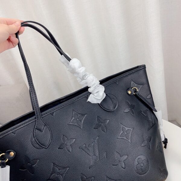 LOUIS VUITTON NEVERFULL FULL BLACK MM 32CM M45685 - Image 7