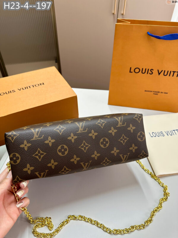LOUIS VUITTON COSMETIC POUCH GM BROWN 27CM M46458 - Image 7