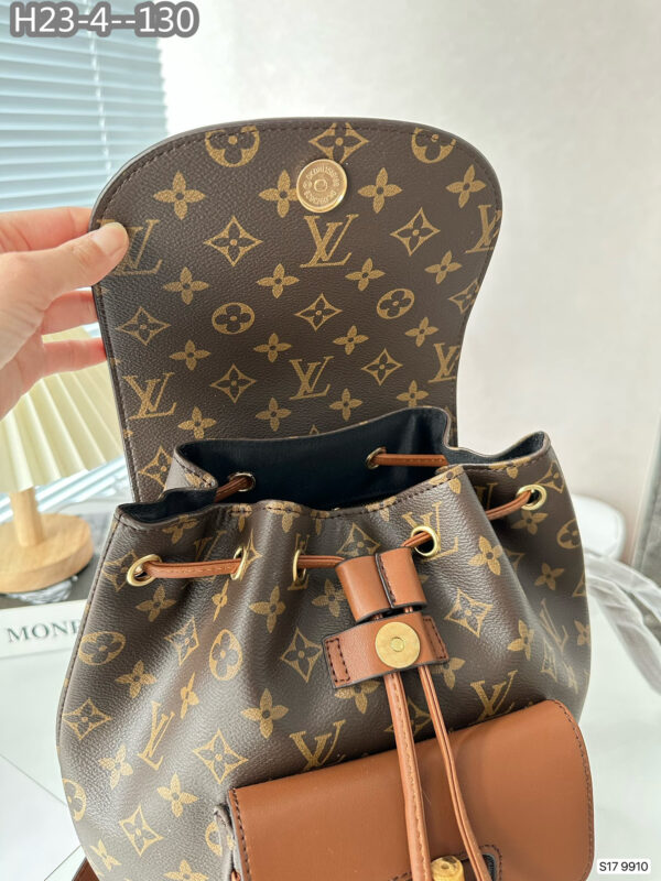 LOUIS VUITTON BAMBOO IN BROWN BACKPACK 27CM - Image 8