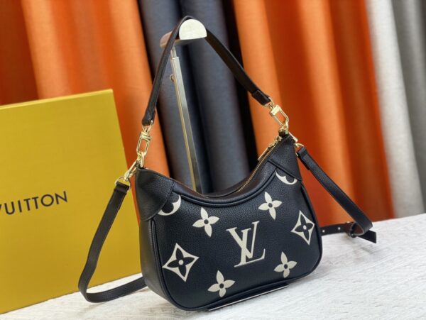 LOUIS VUITTON BAGATELLE BALCK AND WHITE 22CM M46301 - Image 7