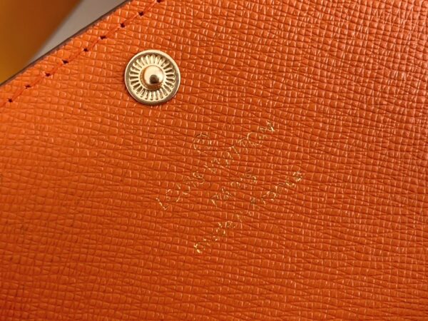 LOUIS VUITTON 6 KEY HOLDER BROWN AND ORANGE 10CM M62630 - Image 9