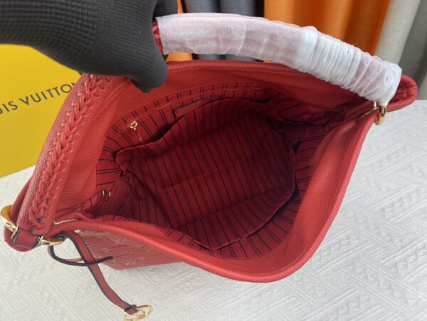 LOUIS VUITTON ARTSY MM 47CM RED M41066 - Image 2