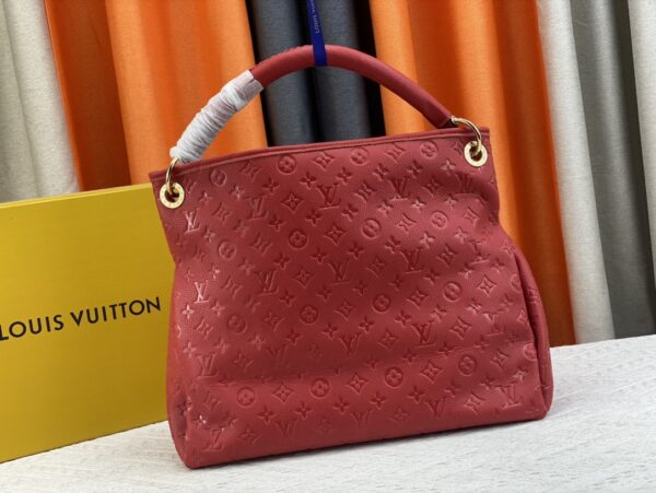 LOUIS VUITTON ARTSY MM 47CM RED M41066 - Image 4