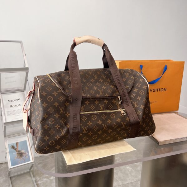 LOUIS VUITTON BROWN MONOGRAM CANVAS NEO EOLE 50 LUGGAGE 50CM - Image 10