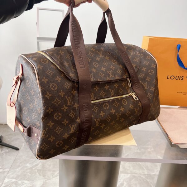 LOUIS VUITTON BROWN MONOGRAM CANVAS NEO EOLE 50 LUGGAGE 50CM - Image 8