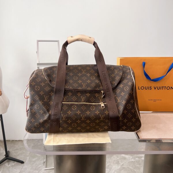 LOUIS VUITTON BROWN MONOGRAM CANVAS NEO EOLE 50 LUGGAGE 50CM - Image 9