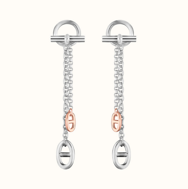 HERMES NEW FARANDOLE EARRINGS - Image 2