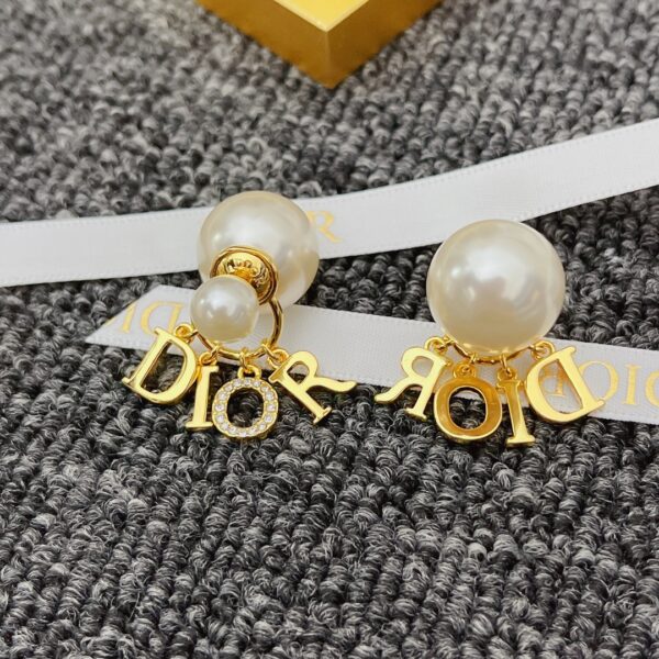 DIOR TRIBALES EARRINGS E1411TRICY_D301 - Image 4