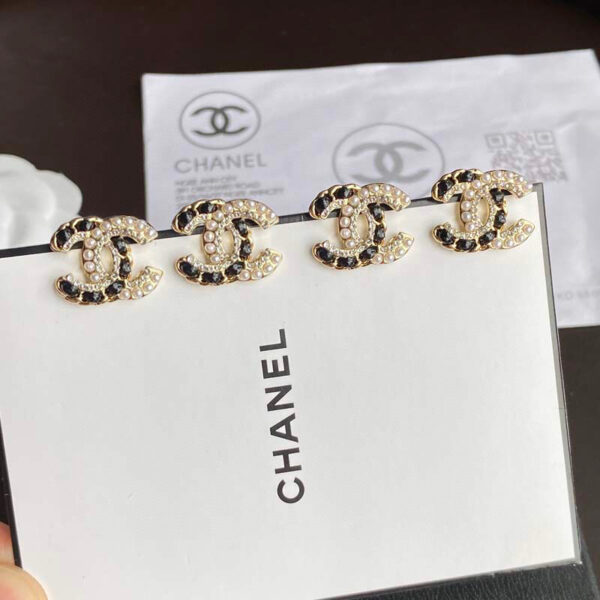CHANEL CC EARRINGS - Image 3