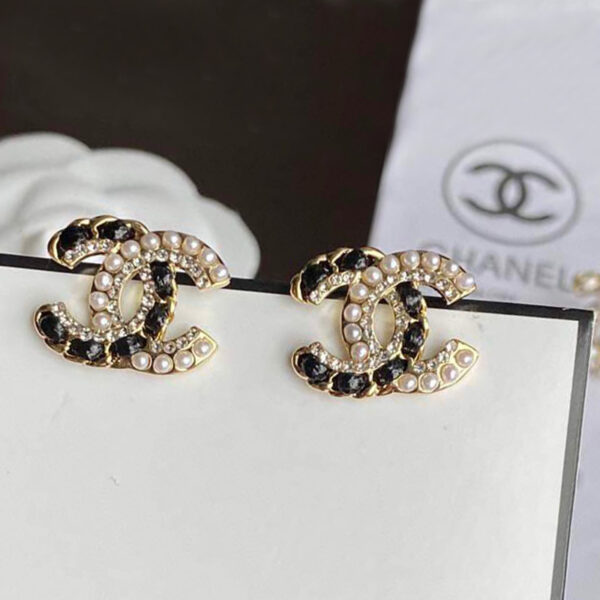CHANEL CC EARRINGS - Image 2