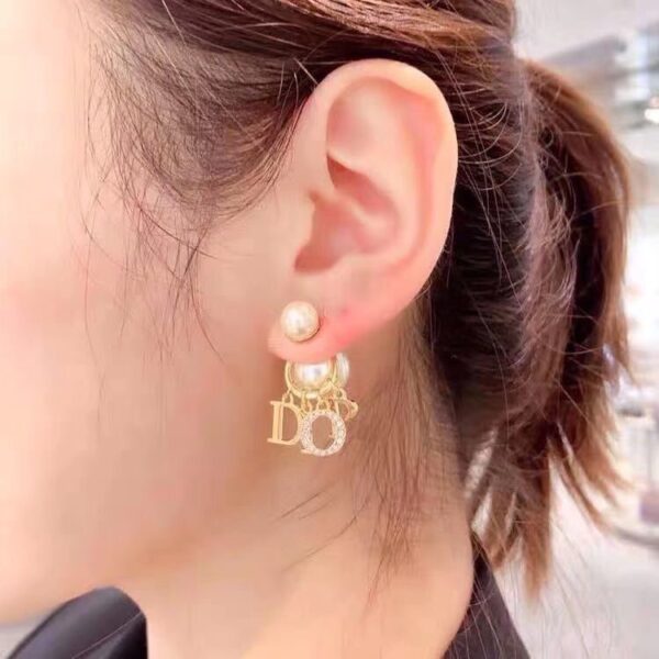 DIOR TRIBALES EARRINGS E1411TRICY_D301 - Image 3
