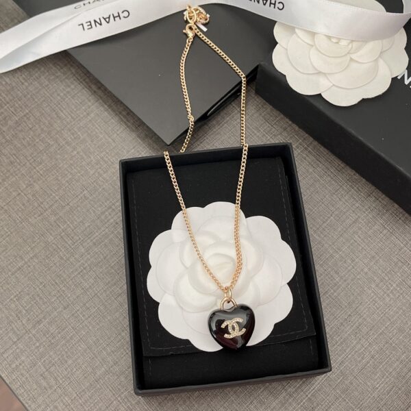 CHANEL AND GOLD METAL NECKLACE  AB9463 B09327 NK812 - Image 2