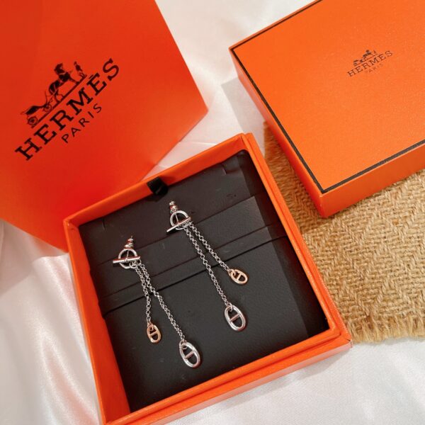 HERMES NEW FARANDOLE EARRINGS - Image 3