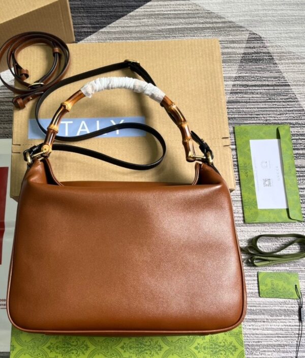 GUCCI DIANA LARGE SHOULDER BAG BROWN 34CM 746245 UAAAY 2548 - Image 7