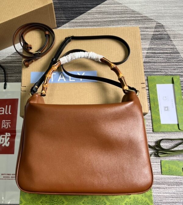 GUCCI DIANA LARGE SHOULDER BAG BROWN 34CM 746245 UAAAY 2548 - Image 6
