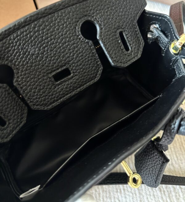 HERMES BIRKIN 20 TOGO BLACK 20CM - Image 2