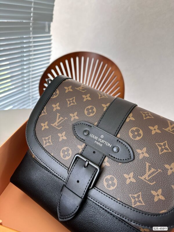 LOUIS VUITTON SAUMUR MESSENGER MONOGRAM 25CM - Image 5