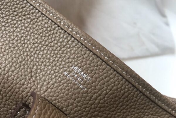 HERMES CLEMENCE EVELYNE PM 30CM ETOUPE - Image 6