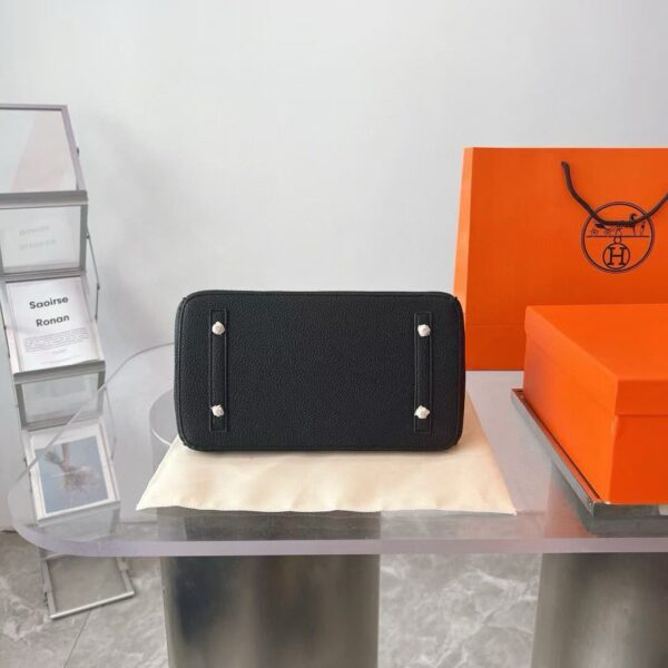 HERMES BIRKIN 35 TOGO LEATHER GOLD HARDWARE BLACK 35CM - Image 3