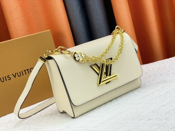 LOUIS VUITTON TWIST PM WHITE 23CM M59761 - Image 10