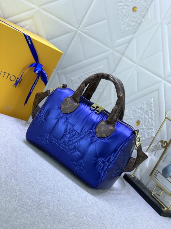 LOUIS VUITTON SPEEDY BANDOULIÈRE 25 NAVY BLUE M21061 - Image 9
