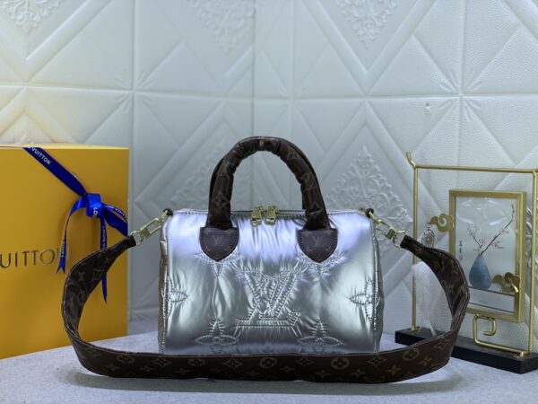 LOUIS VUITTON SPEEDY BANDOULIÈRE 25 SILVER M20973 - Image 4