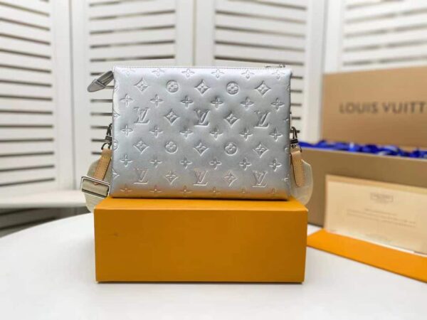 LOUIS VUITTON COUSSIN PM SILVER 26CM M21769 - Image 6