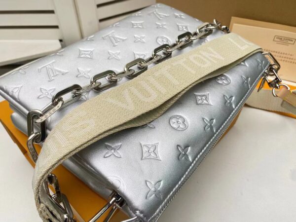 LOUIS VUITTON COUSSIN PM SILVER 26CM M21769 - Image 4