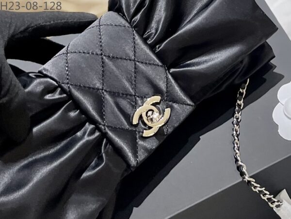 CHANEL CLUTCH BAG BLACK 25CM AS4098 B13245 94305 - Image 8