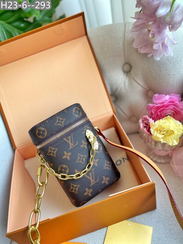 LOUIS VUITTON PHONE BOX MONOGRAM LEGACY BROWN 18CM M44914 - Image 2