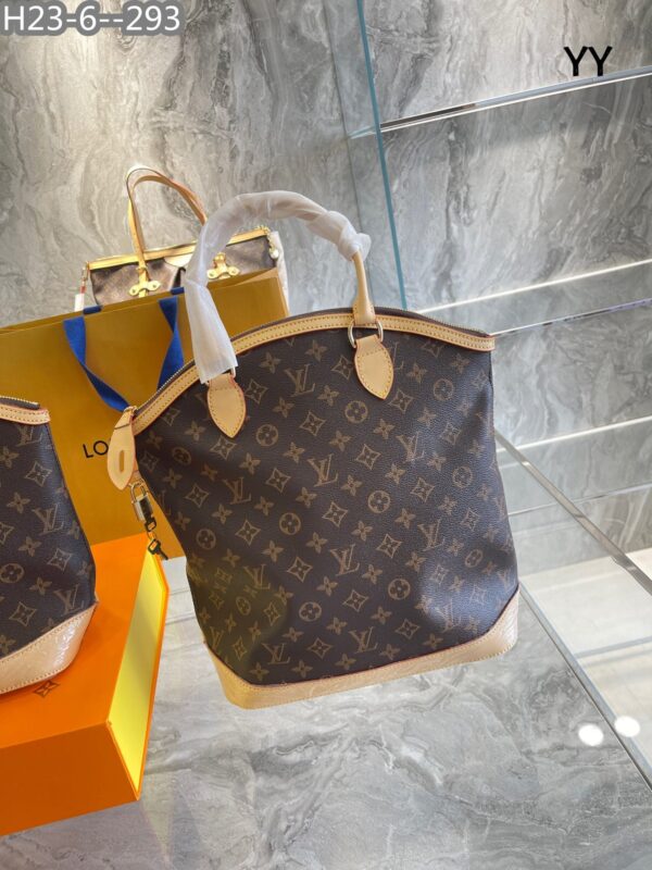 LOUIS VUITTON LOCKIT VERTICAL HANDBAG MONOGRAM 30CM M40103 - Image 2