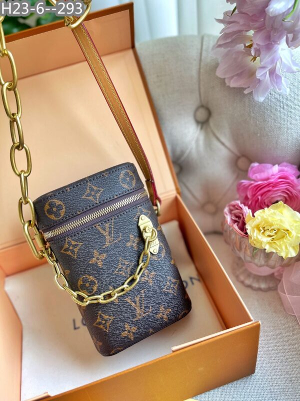LOUIS VUITTON PHONE BOX MONOGRAM LEGACY BROWN 18CM M44914 - Image 3
