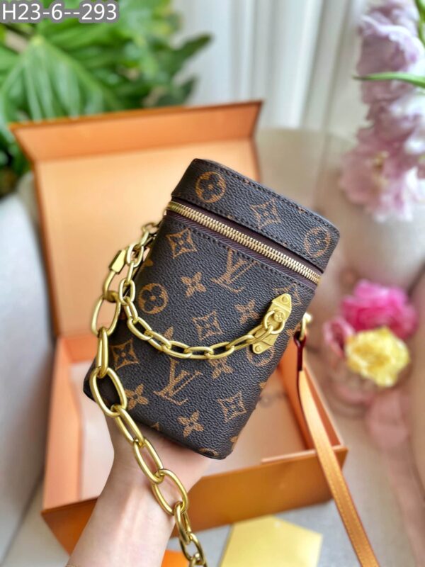 LOUIS VUITTON PHONE BOX MONOGRAM LEGACY BROWN 18CM M44914 - Image 7