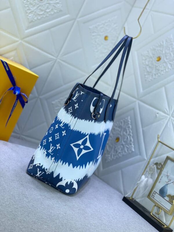 LOUIS VUITTON LV ESCALE NEVERFULL MM BLUE 32CM - Image 6
