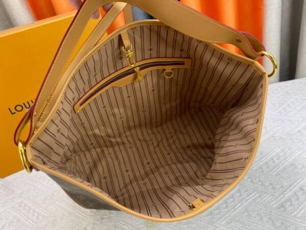 LOUIS VUITTON DELIGHTFUL MONOGRAM BAG BROWN 40CM M40352 - Image 7