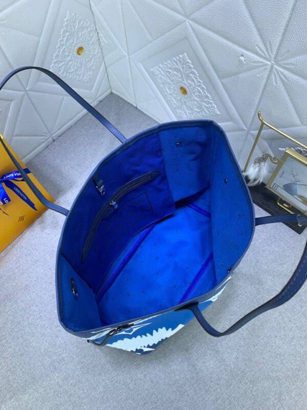 LOUIS VUITTON LV ESCALE NEVERFULL MM BLUE 32CM - Image 8