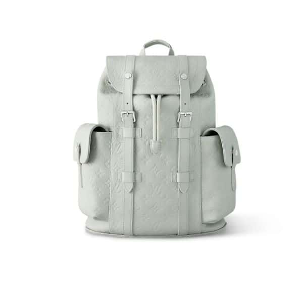 LOUIS VUITTON CHRISTOPHER PM BACKPACK WHITE 48CM M23146