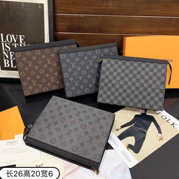 LOUIS VUITTON VOYAGE MM POCHETTE DAMIER 26CM N41696 - Image 2
