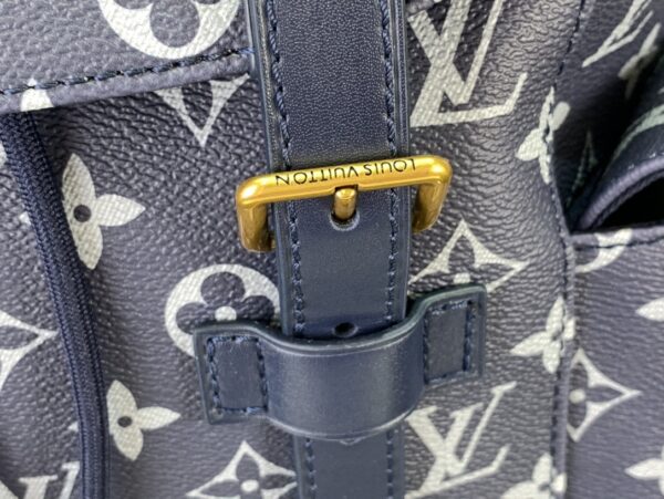 LOUIS VUITTON CHRISTOPHER PM BACKPACK BLUE 48CM - Image 6