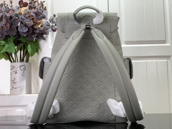 LOUIS VUITTON CHRISTOPHER PM BACKPACK WHITE 48CM M23146 - Image 3