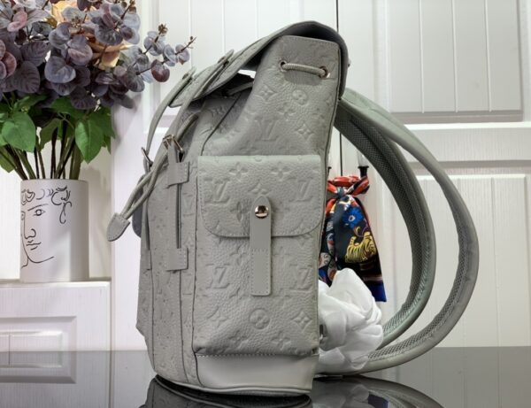LOUIS VUITTON CHRISTOPHER PM BACKPACK WHITE 48CM M23146 - Image 4