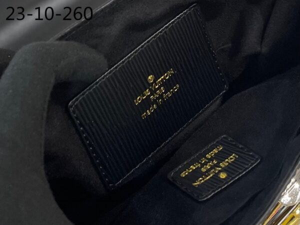 LOUIS VUITTON MM TWIST BAG BLACK 23CM M22773 - Image 7