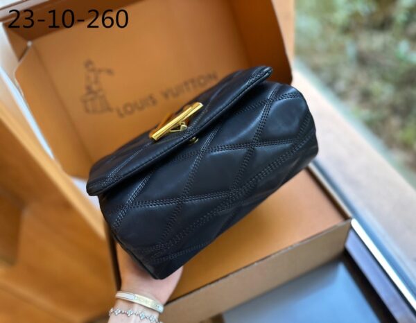 LOUIS VUITTON GO 14 GM BLACK 23CM M23689 - Image 5