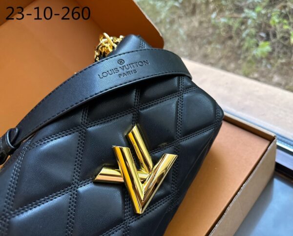 LOUIS VUITTON GO 14 GM BLACK 23CM M23689 - Image 6