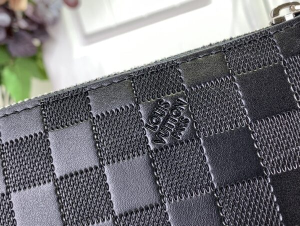 LOUIS VUITTON TAKEOFF BAG DAMIER BLACK 30CM N40504 - Image 8