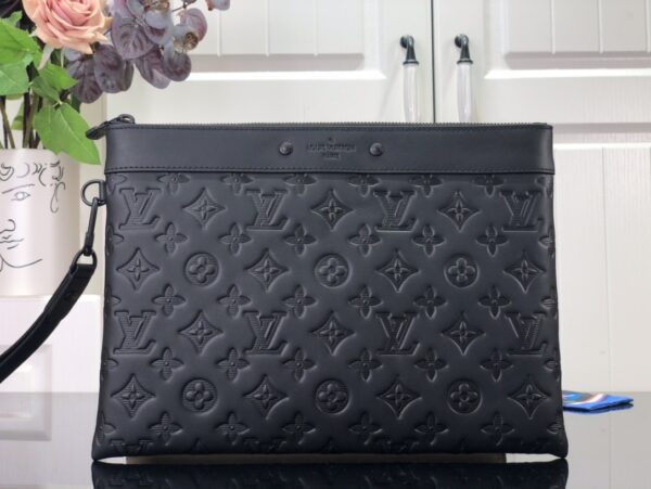 LOUIS VUITTON TO GO POCHETTE BLACK 30CM M81570 - Image 3