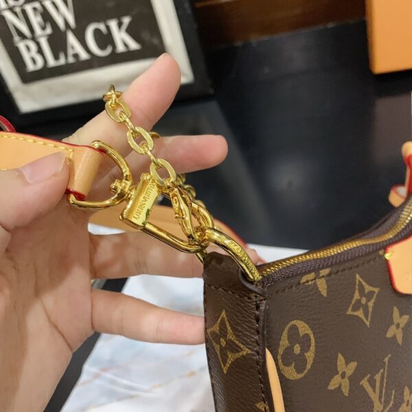 LOUIS VUITTON MONOGRAM POCHETTE BROWN 20CM - Image 7